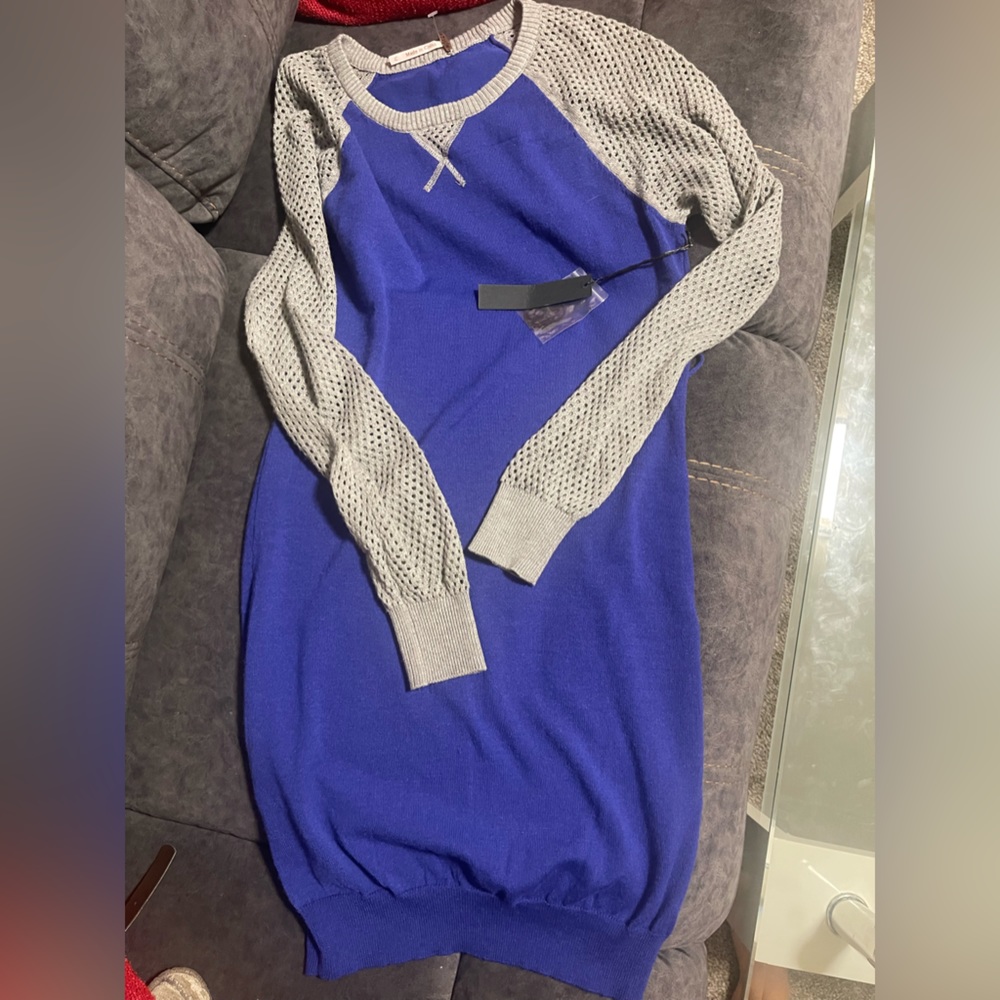 Blue dress
